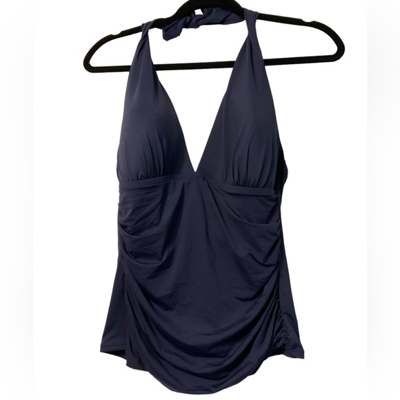 La Blanca Other - La Blanca Indigo Swim Top SZ 14
